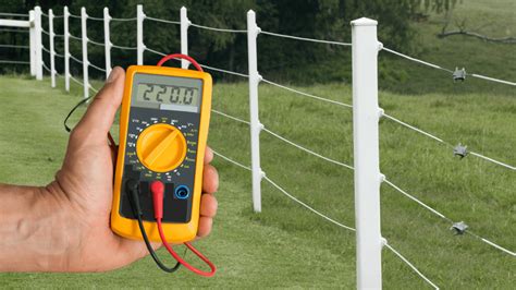 electric fence box not working|check electric fence with multimeter.